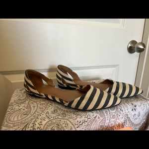 Merona Navy & Cream flats 9
